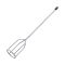 Миксер для гипса 80*400*8 мм INTERTOOL HT-4005