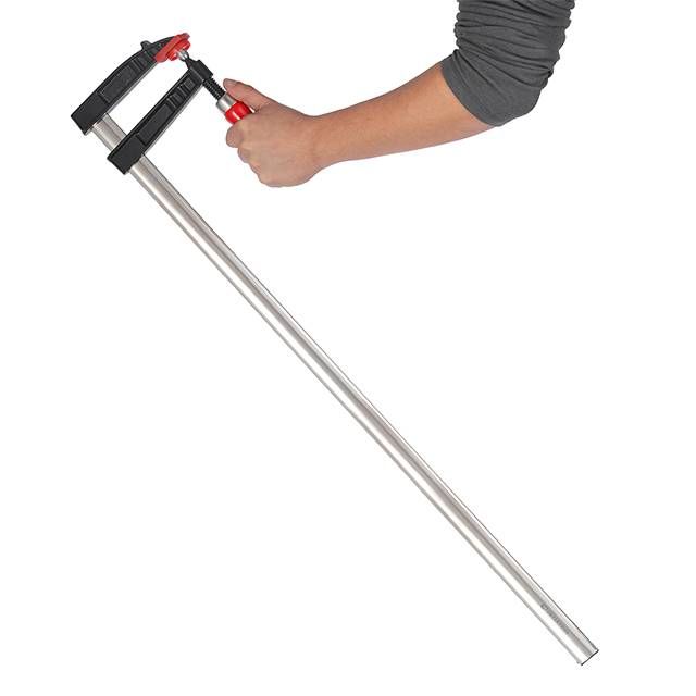 Струбцина тип "F" 800*120мм, DIN 5117 INTERTOOL HT-6006