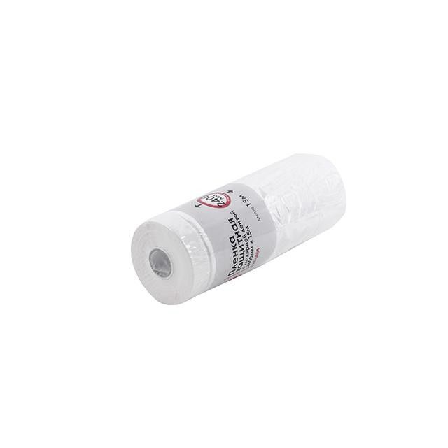 Пленка защитная с малярной лентой 2,4 м*15 м INTERTOOL KT-0804