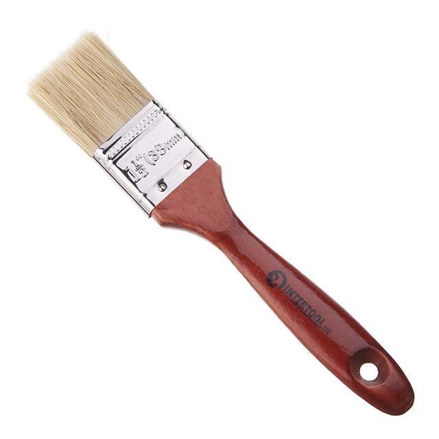 Кисть флейцевая 38*14*40 мм INTERTOOL KT-1036