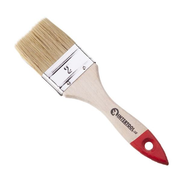 Кисть флейцевая 50*10*44 мм INTERTOOL KT-1250