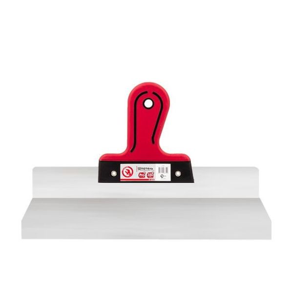 Шпатель из нержавеющей стали, 350 мм, профессиональный INTERTOOL KT-2635