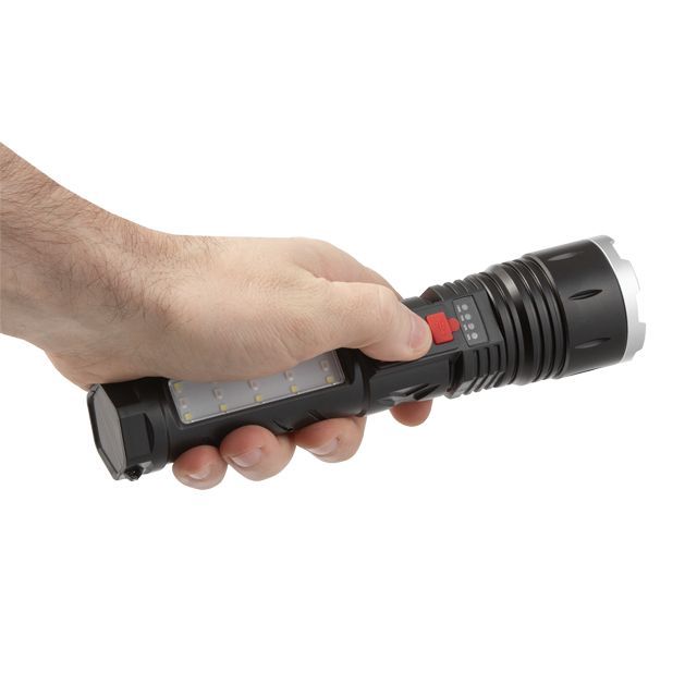 Фонарь ручной мульти, 6 режимов INTERTOOL LB-0125