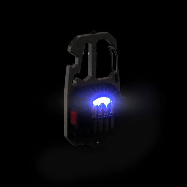 Фонарь-брелок, Multi-tool 9 в 1, STORM INTERTOOL LB-0161