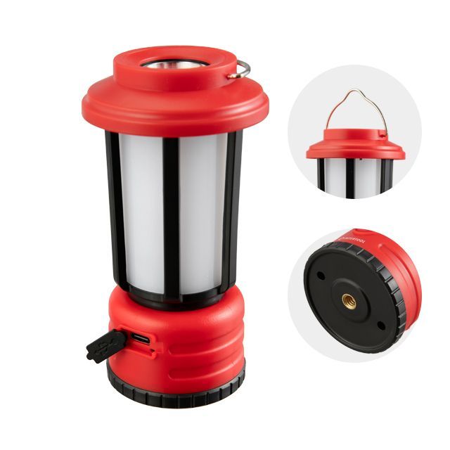 Фонарь для кемпинга подвесной 1LED + 8SMD INTERTOOL LB-0210