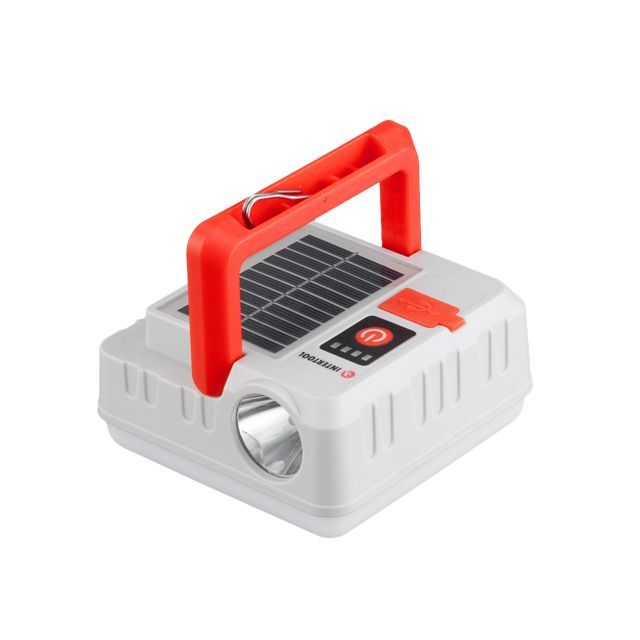 Фонарь для кемпинга, 1LED + 28SMD, PowerBank INTERTOOL LB-0216