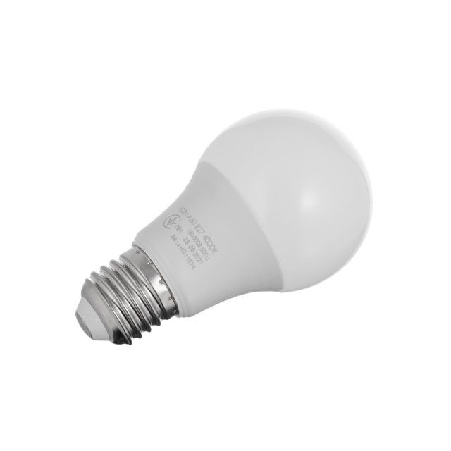 Лампы светодиодные набор из 4 ед. LL-0014, LED A60, E27, 10 Вт, 150-300 В, 4000 K, 30000 ч, гарантия 3 года INTERTOOL LL-4014