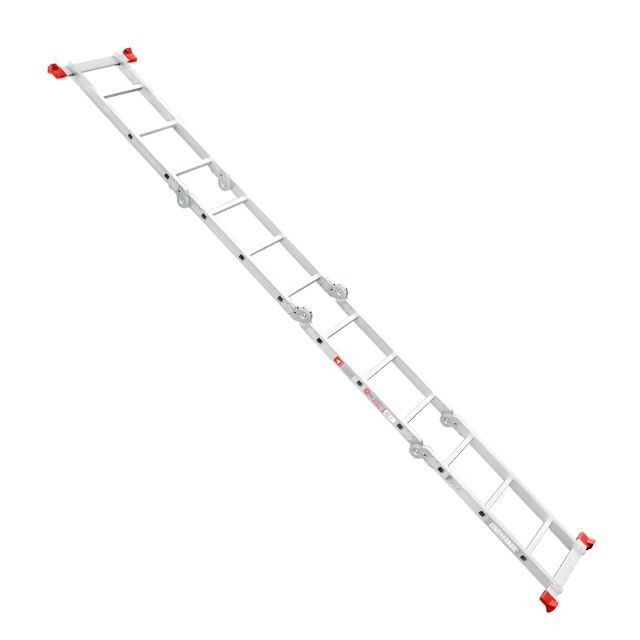 Лестница алюминиевая мультифункциональная трансформер 4*3 ступ., 3,70 м INTERTOOL LT-0030