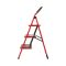Стремянка 3 ступени 380*260мм высота 1131мм, до верхней ступени 729мм INTERTOOL LT-0037