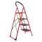 Стремянка 4 ступени 380*260мм высота 1374мм, до верхней ступени 972мм INTERTOOL LT-0038