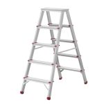 Стрім'янка алюмінієва, двостороння, 5 сходинок, висота - 1094 мм INTERTOOL LT-1105