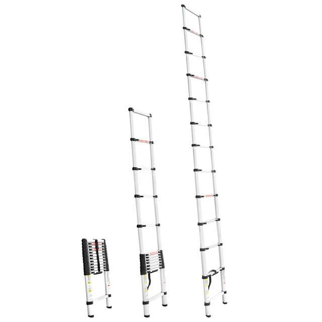 Лестница алюминиевая телескопическая 12 ступ., 3,80 м INTERTOOL LT-3038
