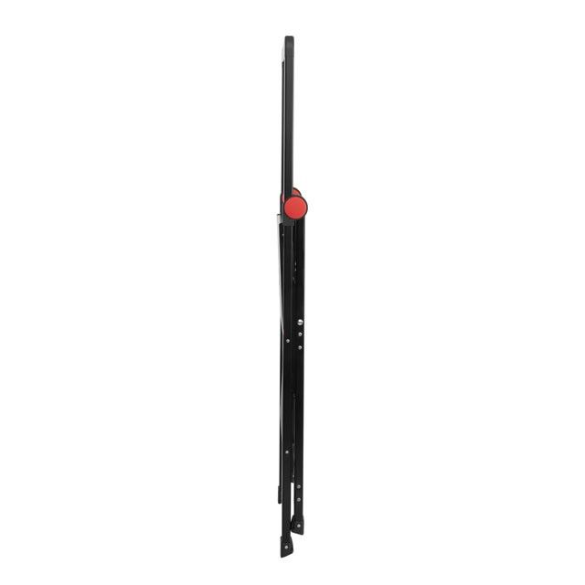 Стремянка алюминиевая "Black Slim", 2 ступени, высота верхней ступени 456 мм, 150 кг STORM INTERTOOL LT-5002