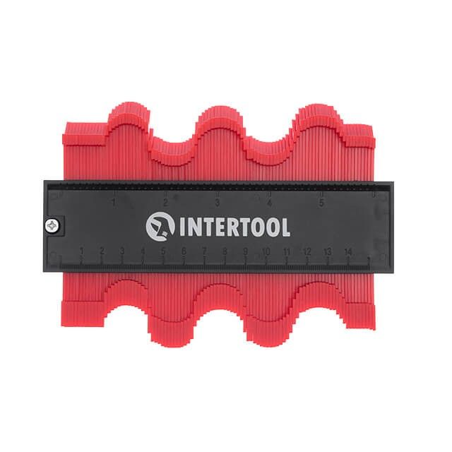 Шаблон для копирования контура 150 мм, ABS, с фиксатором INTERTOOL MT-0015