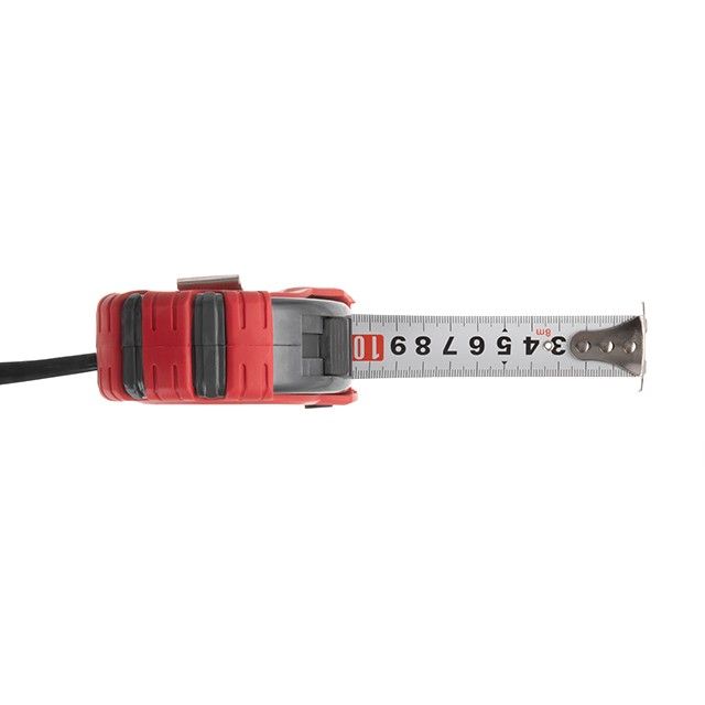 Рулетка с фиксатором 8м "Супер Магнит", blister INTERTOOL MT-0308