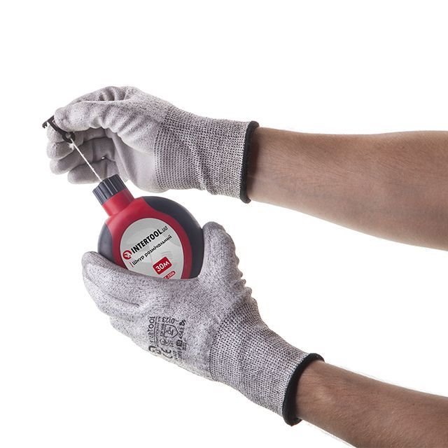 Шнур отбивочный 30 м с корректором INTERTOOL MT-2506