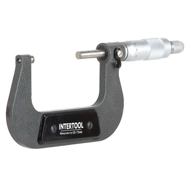 Микрометр 50-75 мм INTERTOOL MT-3043