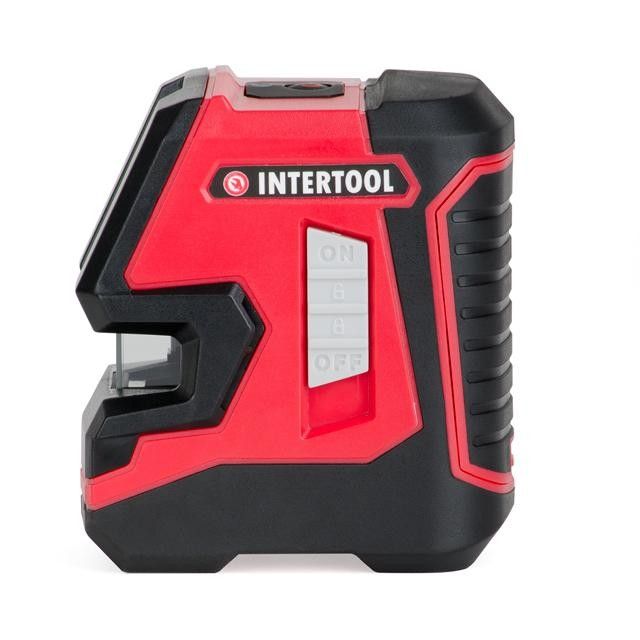 Уровень лазерный 180°, 2 лазерные головки INTERTOOL MT-3051