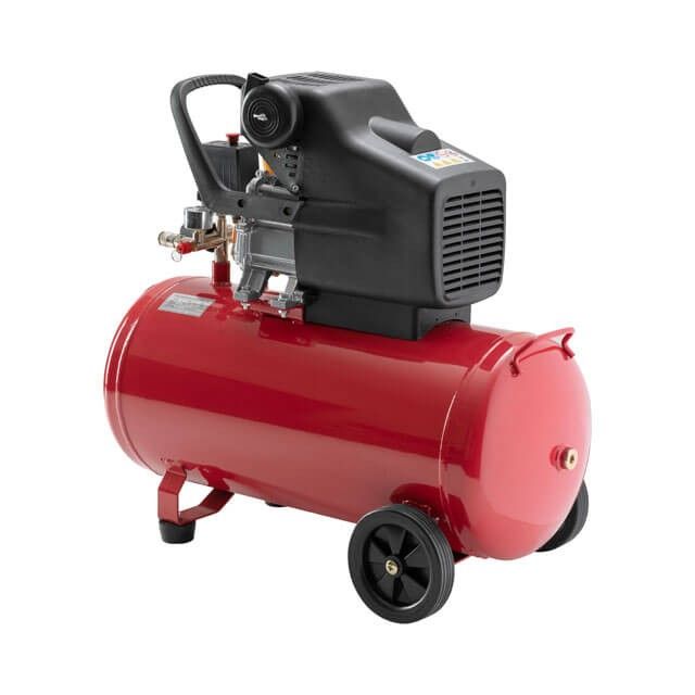 Компрессор 50 л, 1.5 кВт, 220 В, 8 атм, 206 л/мин. INTERTOOL PT-0003