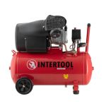Компрессор 50 л, 2230 Вт, 220 В, 10 атм, 354 л/хв., 2 циліндри INTERTOOL PT-0004