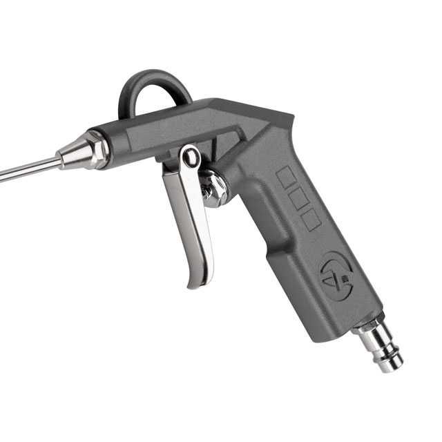 Пистолет продувочный длинный, 210 мм INTERTOOL PT-0801