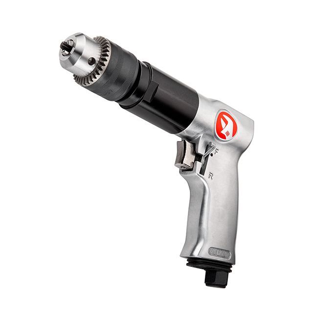 Дрель пневматическая с реверсом патрон 1,5-13 мм, 1/2" INTERTOOL PT-0901