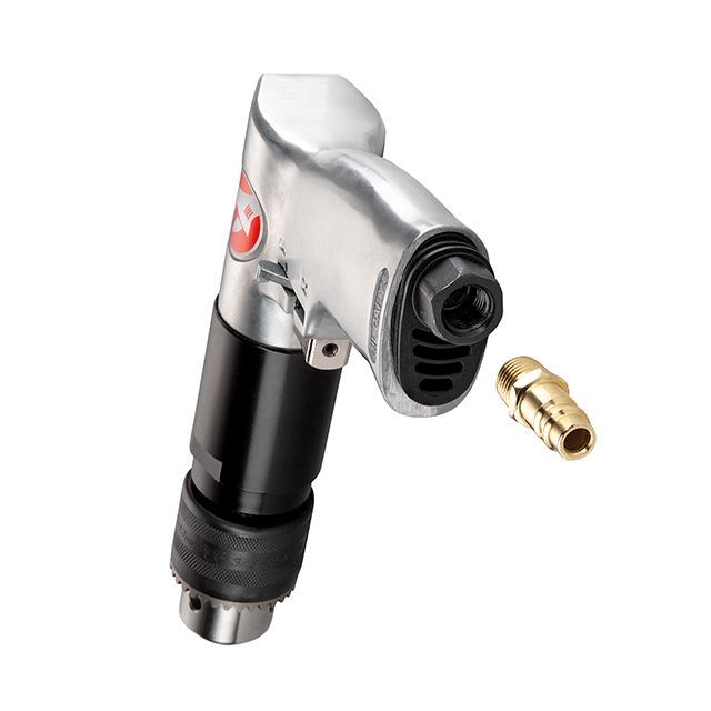 Дрель пневматическая с реверсом патрон 1,5-13 мм, 1/2" INTERTOOL PT-0901