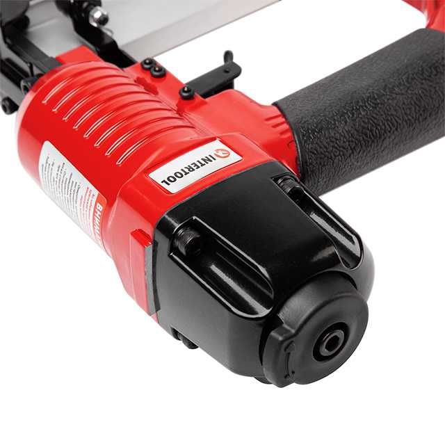Степлер пневматический комбинированный под скобу и гвозди INTERTOOL PT-1612