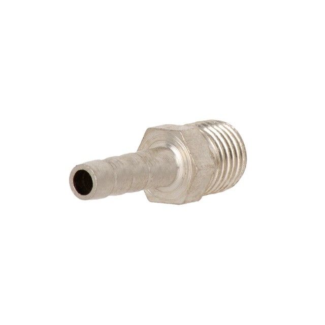 Переходник с наружной резьбой 1/4 на шланг 8мм INTERTOOL PT-1844