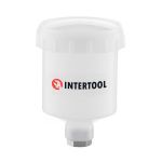 Бачок пластиковый для HVLP мини с внутренней резьбой M14x1, 125 мл INTERTOOL PT-1900