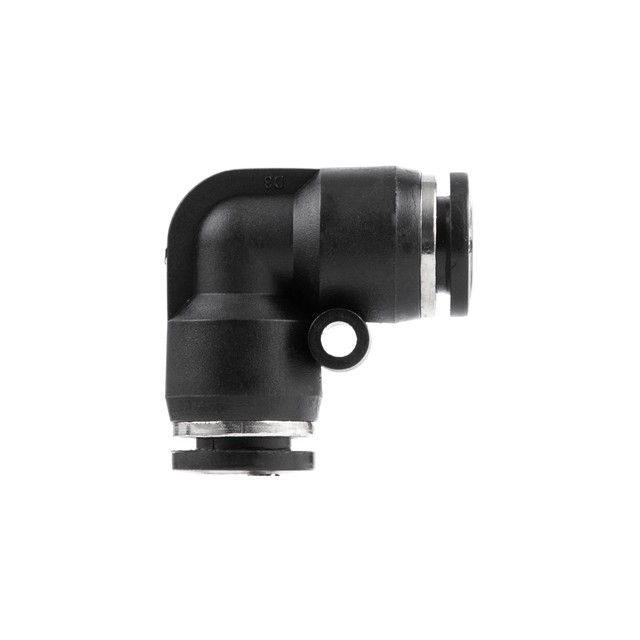 Соединение цанговое L-образное для полиуретановых и др. шлангов 8*8 мм INTERTOOL PT-2322