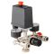 Прессостат 220 В в сборе (прессостат, редуктор, 2 манометра, предохранительный клапан, два выхода) INTERTOOL PT-9094