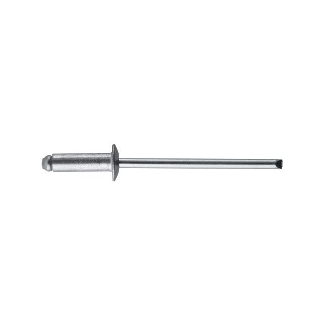 Заклепка алюминиевая 3.2*10 мм, 50 ед. INTERTOOL RT-3210