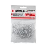 Заклепка алюминиевая 3,2*12 мм, 50 ед. INTERTOOL RT-3212