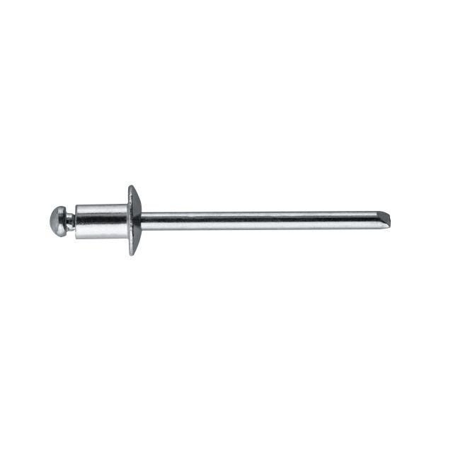Заклепка алюминиевая 4,0*6,0 мм, 50 ед. INTERTOOL RT-4006