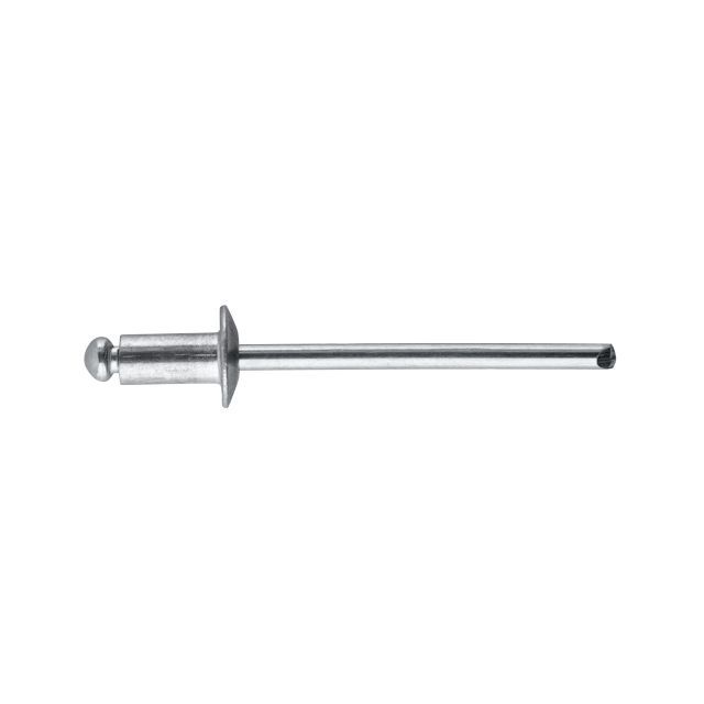 Заклепка алюминиевая 4,0*8,0 мм, 50 ед. INTERTOOL RT-4008