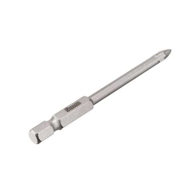 Сверло по стеклу и керамике 5 мм, HEX 1/4" (6.35 мм) INTERTOOL SD-0285