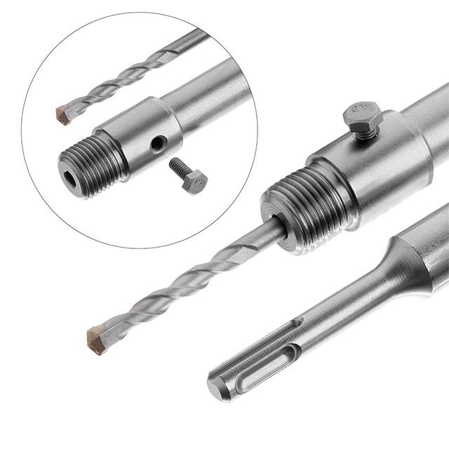 Переходник SDS-Plus 450 мм для коронок по бетону INTERTOOL SD-0416