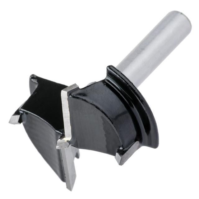 Фреза Форстнера, диаметр: 35 мм, хвостовик: 8 мм, для дверных петель с ограничителем INTERTOOL SD-0495