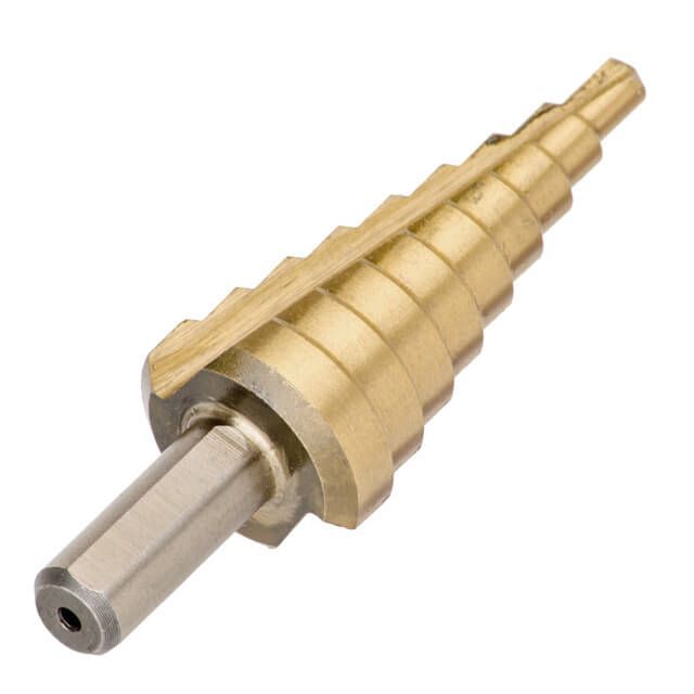 Сверло ступенчатое по металлу 4-20 мм INTERTOOL SD-5820