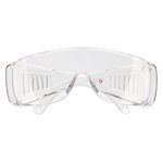 Очки защитные прозрачные, материал линз поликарбонат, материал заушников поликарбонат,защита от удара,оптический класс 1 INTERTOOL SP-0081