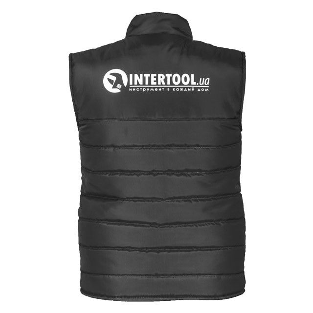 Жилет с логотипом, S, INTERTOOL SP-2011