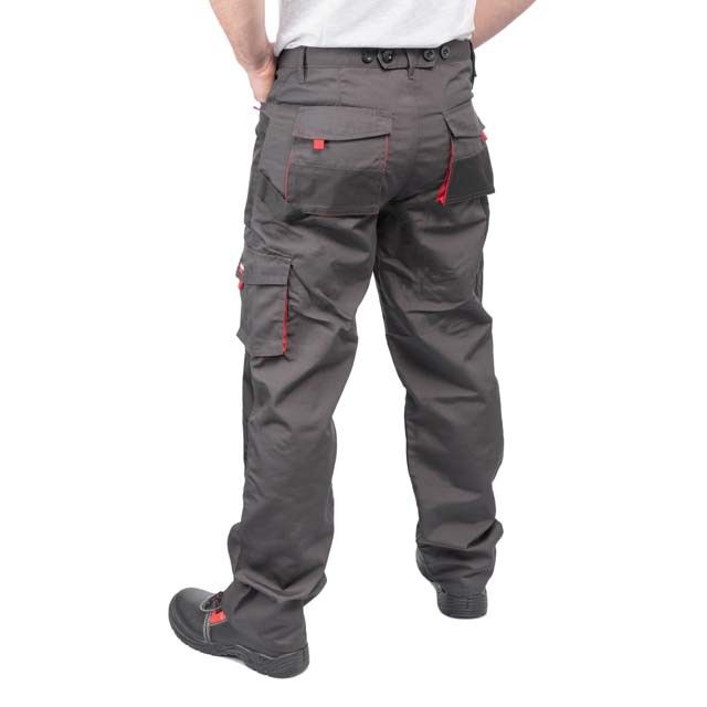 Брюки рабочие 80% полиэстер, 20% хлопок, плотность 260 г/м², M INTERTOOL SP-3012