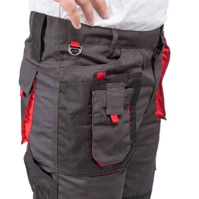 Брюки рабочие 80% полиэстер, 20% хлопок, плотность 260 г/м², M INTERTOOL SP-3012