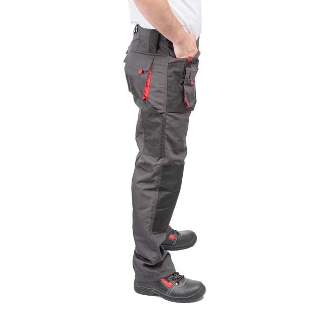 Брюки рабочие 80% полиэстер, 20% хлопок, плотность 260 г/м², L INTERTOOL SP-3013