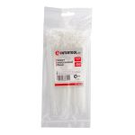 Хомут пластиковый 3,6*150 мм, белый, 100 ед. INTERTOOL TC-3615