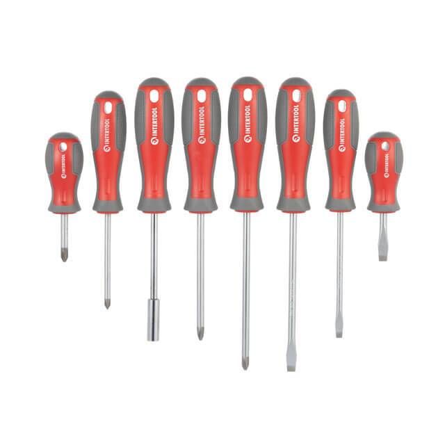 Набор отверток с комплектом насадок 58 ед. INTERTOOL VT-3358