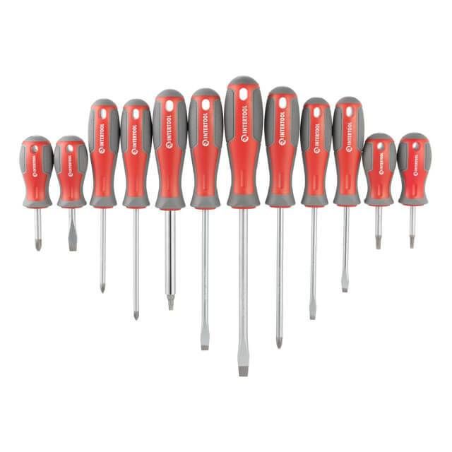 Набор отверток с комплектом насадок 70 ед. INTERTOOL VT-3370