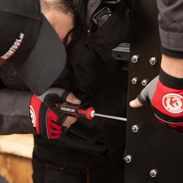 Отвертка крестовая PH2*150 мм, S2, STORM INTERTOOL VT-3422