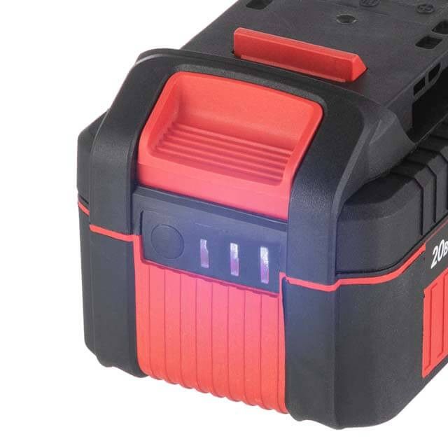 Аккумулятор 20 В, Li-ion, 4.0 Ач, индикатор уровня заряда INTERTOOL WT-0341